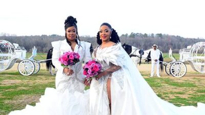 Da Brat & Jesseca Judy Dupart (wedding)