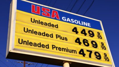 Gas prices (going up) GettyImages