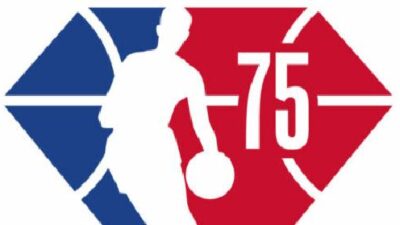 NBA 75th-anniversary logo