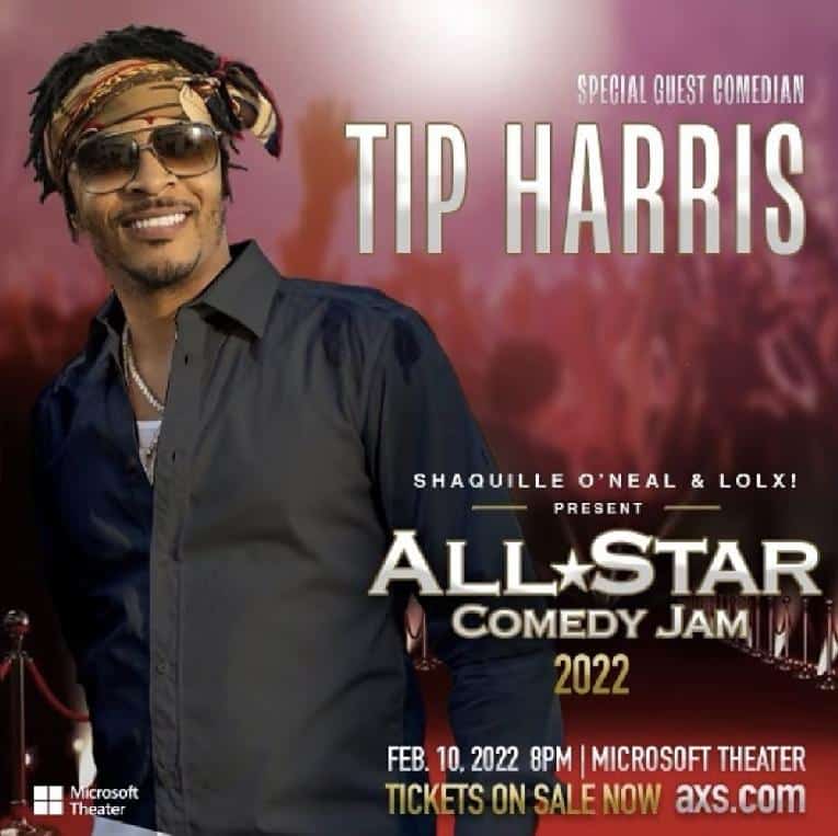 Tip TI Harris - comedy poster