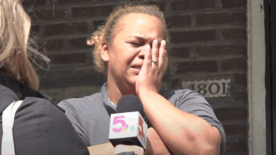 mother reacts