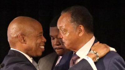 Eric Adams & Jesse Jackson (Gearal Peart)