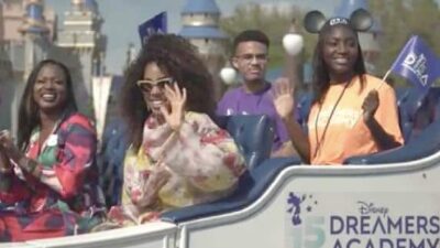 Kelly Rowland (at Disney Dreamers Academy 2022)