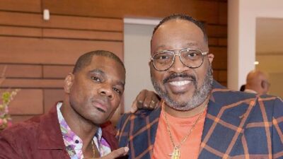 Kirk Franklin and Marvin Sapp - Getty for BMI