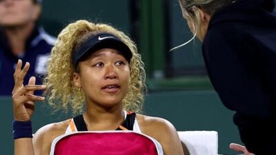 Naomi Osaka (tears - Getty)