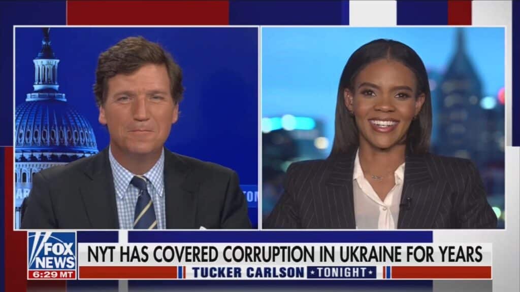 Tucker Carlson and Candace Owens