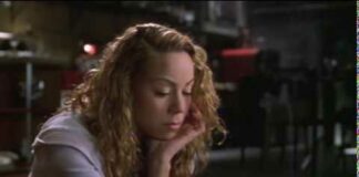 Mariah Carey in a scene from the 2002 film Glitter