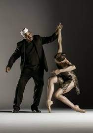 Alonzo King and one of his dancers