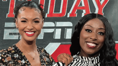 Malika Andrews and Chiney Ogwumike