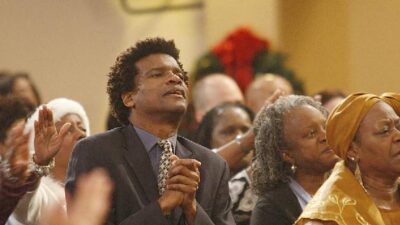 Black Church Worshipers - Getty