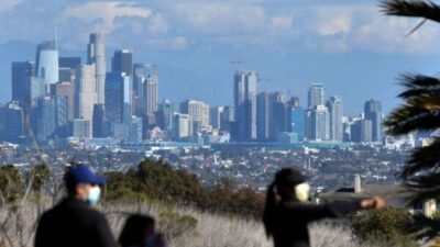 LA skyline