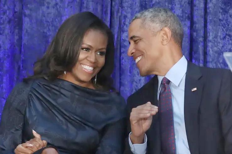 Michelle & Barack Obama - Getty