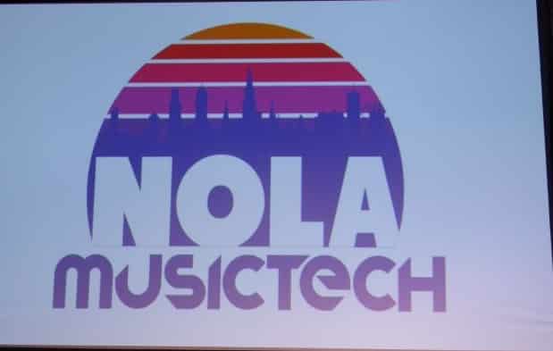 NOLA Music Tech signage; Photo Credit, Ricky Richardson