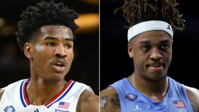 Ochai Agbaji & Armando Bacot (Getty Images)