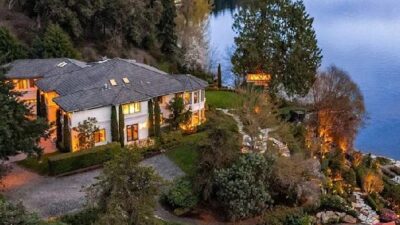 Russell & Ciara Seattle Lakefront Home