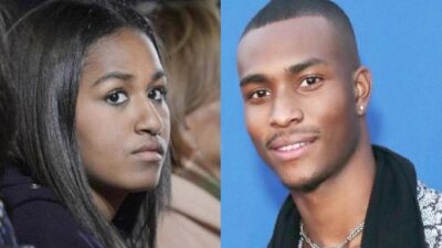 Sasha Obama and Clifton Powell Jr (Getty)