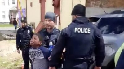 Syracuse Boy - cops (Kenneth Jackson - Facebook)