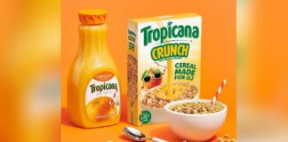 Tropicana Orange Juice & Cereal (Tropicana-Instagram)