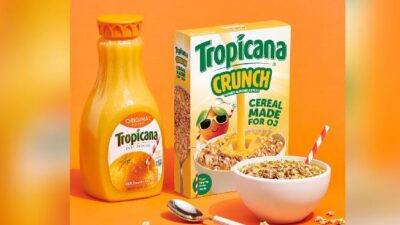 Tropicana Orange Juice & Cereal (Tropicana-Instagram)