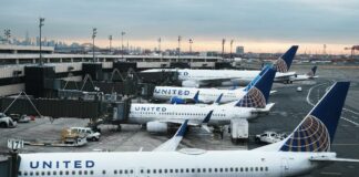 United Airlines planes (Spencer Platt-Getty Images)