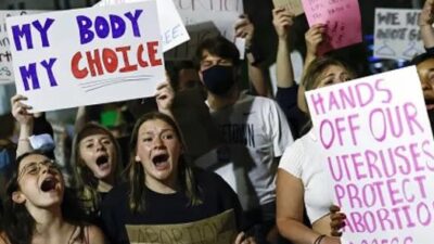 Anti-abortion protest (Getty)