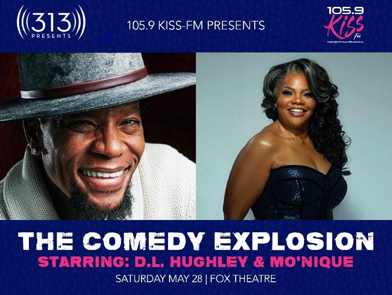 DL Hughley and Mo'Nique - The Comedy Explosion poster