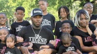 Demond George and 22 children - Facebook