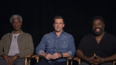 Charles Parnell, Jon Hamm and Bashir Salahuddin