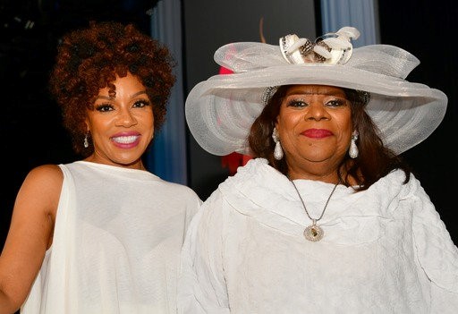 LA Focus High Tea 22 - Event co-hosts Wendy Raquel Robinson and Apostle Beverly “BAM” Crawford