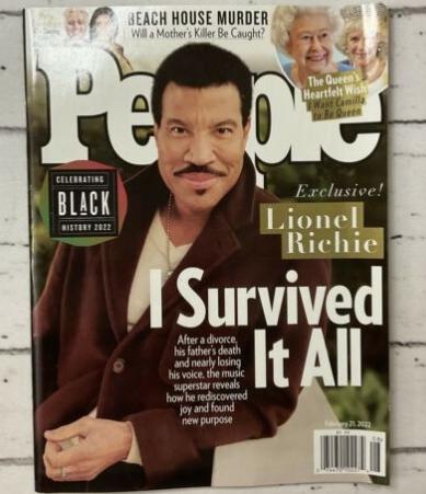 Lionel Richie - People mag cover