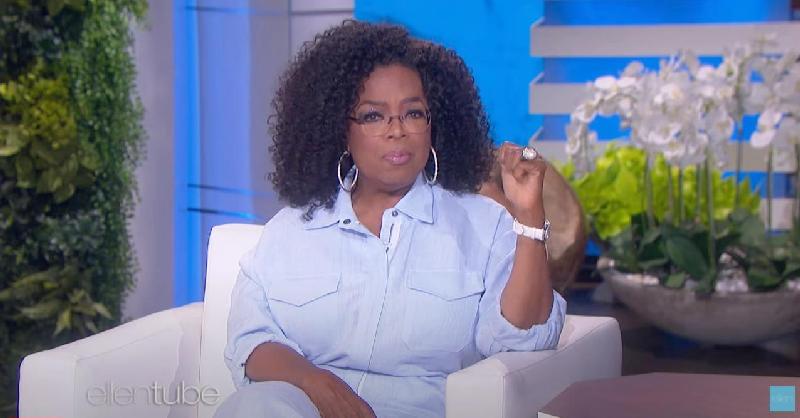 Oprah on Ellen - screenshot