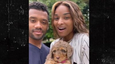 Russell & Ciara and puppy - screenshot