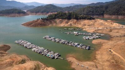 Shasta Lake Drought (George Rose-Getty Images)