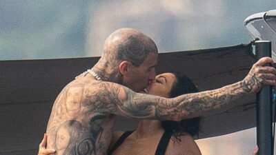Travis Barker & Kourtney Kardashian