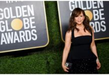 Rosie Perez at Golden Globes