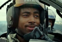 JAY ELLIS PLAYS "PAYBACK" IN TOP GUN: MAVERICK FROM PARAMOUNT PICTURES, SKYDANCE AND JERRY BRUCKHEIMER FILMS.
