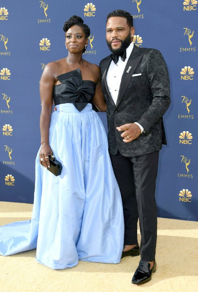 Alvina and Anthony Anderson - Getty