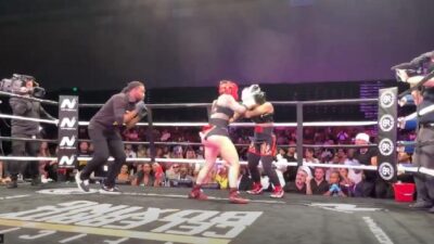 Alysia Magen & Blac Chyna (boxing) - screenshot