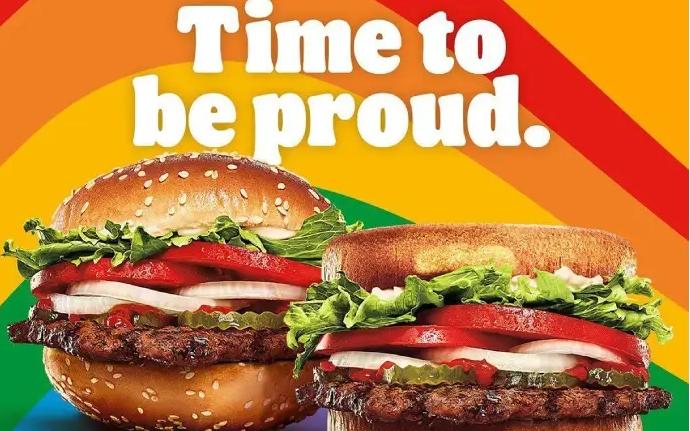 Burger King Time to be Pride Whopper