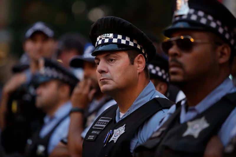 Chicago Police Officers - Getty
