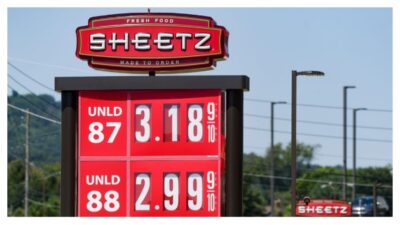 gas station