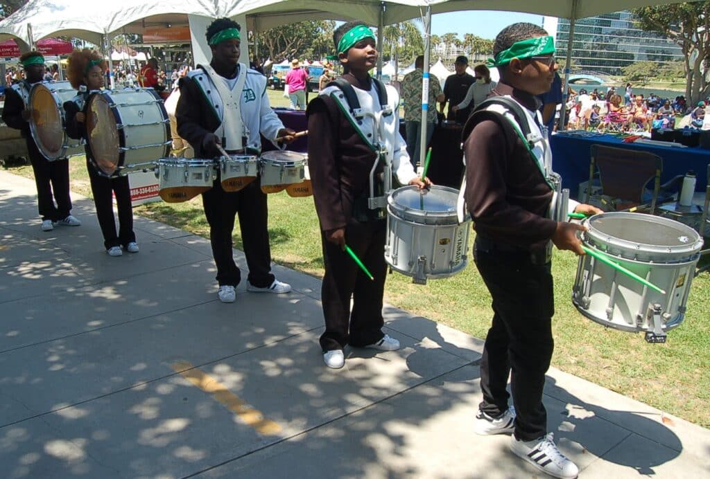 Dorsey High School Drumline: Photo Credit, Ricky Richardson