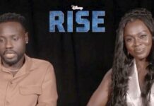 Dayo Okeniyi and Yetide Badaki star in 'Rise'
