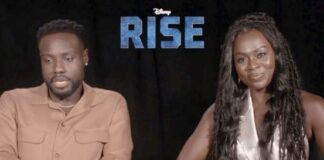 Dayo Okeniyi and Yetide Badaki star in 'Rise'