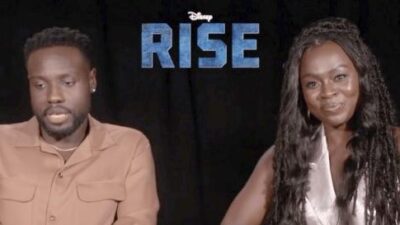 Dayo Okeniyi and Yetide Badaki star in 'Rise'