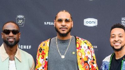 Dwyane Wade Carmelo Anthony CJ McCollum (C2 Photography-FOOD & WINE)