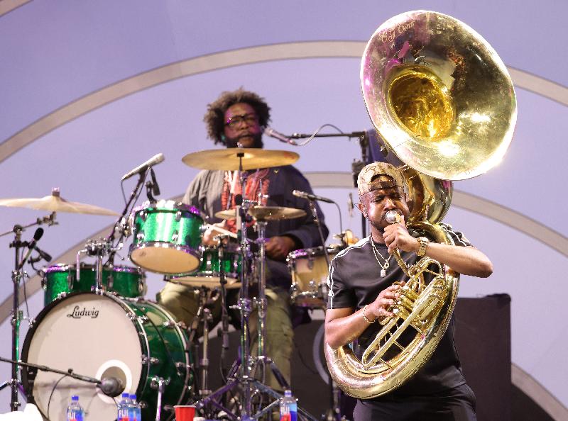 Roots Drummer Questlove and Sousaphone Star 'Tuba Gooding, Jr.'