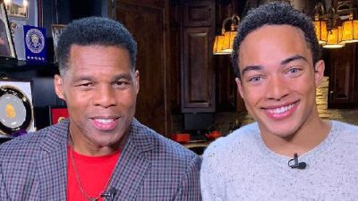 Herschel Walker & son Christian