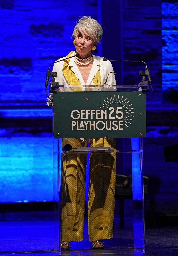 Rita Moreno accepts Artistic Impact Award at the 2022 Backstage at the Geffen and Geffen Playhouse’s 25th Anniversary. June 4, 2022