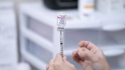 Moderna COVID Vaccine (Sean Rayford-AP)